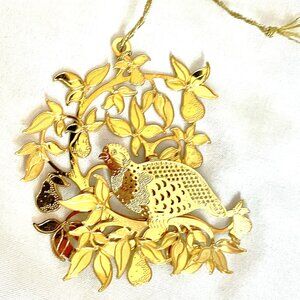 PARTRIDGE 7099.010 2000 Baldwin Brass Classics Christmas Ornament Series VTG